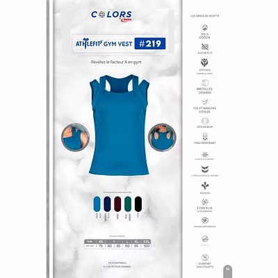 Débardeur Homme VEST COlors  RUPA-3