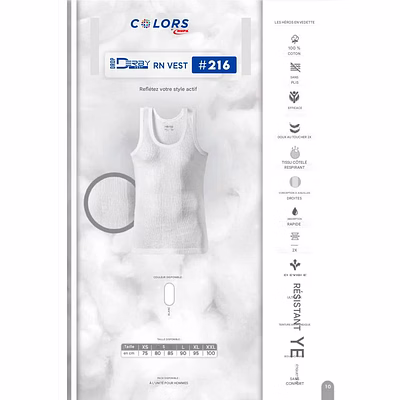 Débardeur Homme VEST COlors  RUPA-8