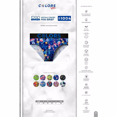 Slip Homme BRiEF Colors RUPA-3