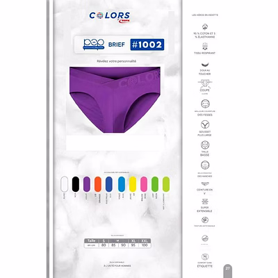 Slip Homme BRiEF Colors RUPA-8