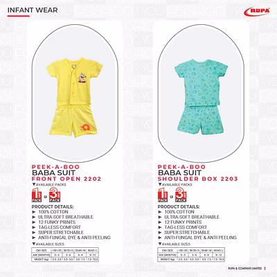 Vêtements pour Bébés Infant Wear RUPA-1
