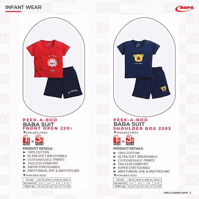 Vêtements pour Bébés Infant Wear RUPA-2
