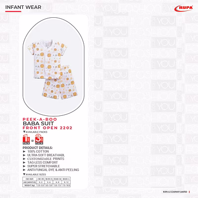 Vêtements pour Bébés Infant Wear RUPA-4