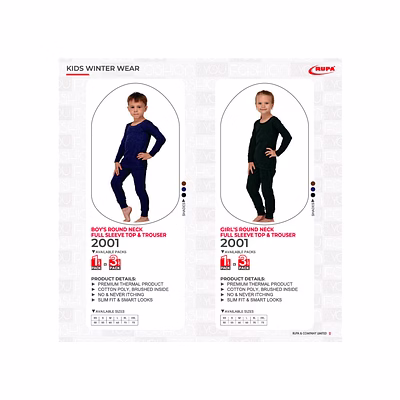Vêtements Hiver Enfants Kids Winter Wear RUPA-3
