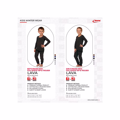 Vêtements Hiver Enfants Kids Winter Wear RUPA-4