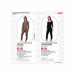 vêtements hiver femme womens winter wear rupa
