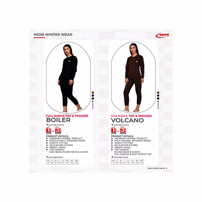 Vêtements Hiver Femme Womens Winter Wear RUPA-1