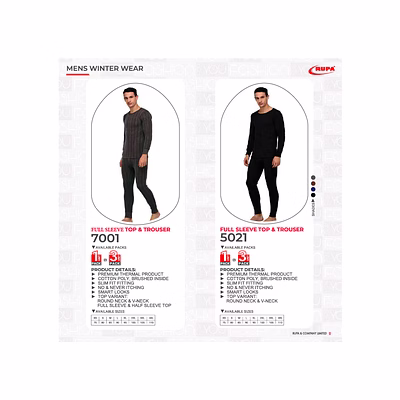 Vêtements Hiver Homme Men Winter Wear RUPA-3