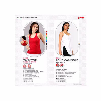 Sous-Vêtements Femme Womens InnerWear RUPA-1