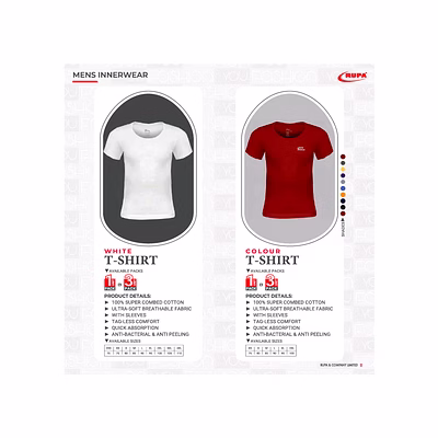 Sous-Vêtements Homme Mens InnerWear RUPA-1