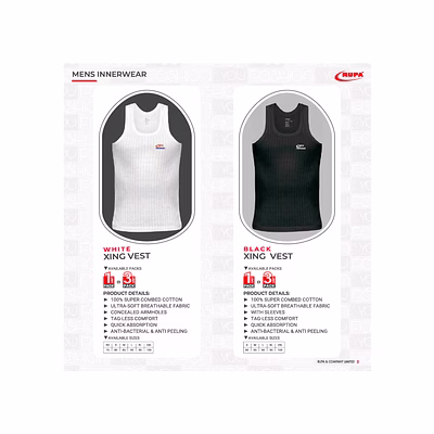 Sous-Vêtements Homme Mens InnerWear RUPA-2