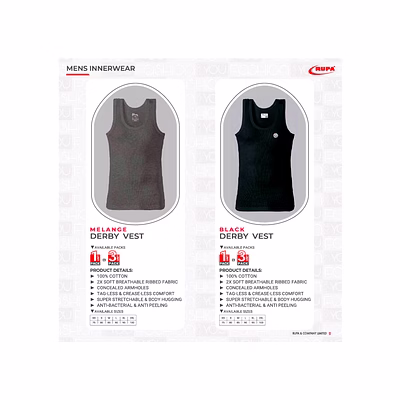 Sous-Vêtements Homme Mens InnerWear RUPA-3