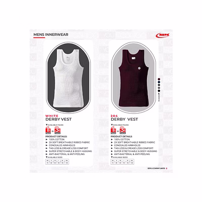 Sous-Vêtements Homme Mens InnerWear RUPA-4