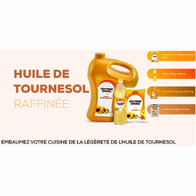 Huile pour Cuisiner Moutarde Soja Son Riz Tournesol Doctors Choice Oil Budge Budge Refineries-7
