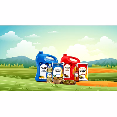 Huile pour Cuisiner Moutarde Soja Son Riz Tournesol Doctors Choice Oil Budge Budge Refineries-10