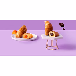 croissant moonfils chocolat orange fraise fromage vanille bauli