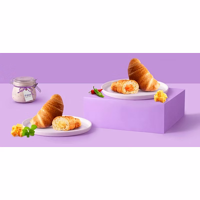 Croissant Savoriz Fromage Végétarien BAULi-1