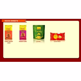 saj food bisk farm douceurs indiennes chikki gulab lachha rasgulla soan-papdi saj foods bisk farm