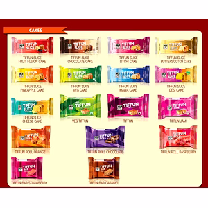 Cakes Caramel Ananas Beurre-Salé Chocolat Letchi Mawa Fruit Végétarien Orange Fraise Confiture Tiffun Saj Foods Brisk Farm