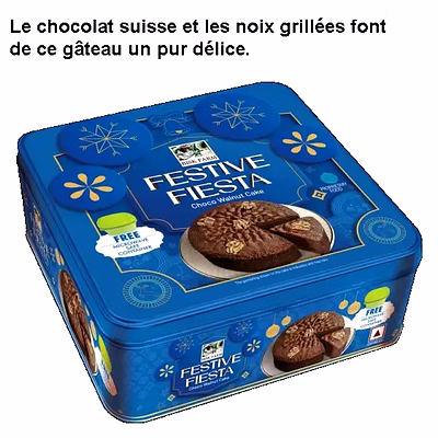 Gâteaux Festifs Fruits Dundee Chocolat-Noix Datte-Cerise Prune Beurre Végétarien Nolen-Gur Saj Food Bisk Farm-2