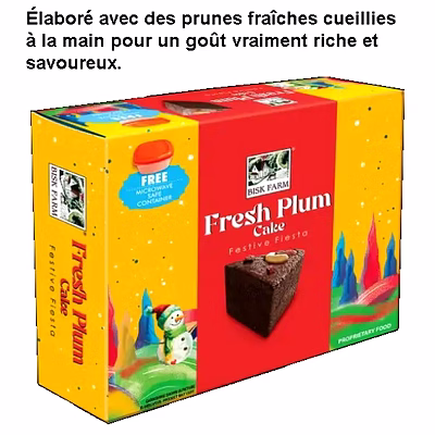 Gâteaux Festifs Fruits Dundee Chocolat-Noix Datte-Cerise Prune Beurre Végétarien Nolen-Gur Saj Food Bisk Farm-6