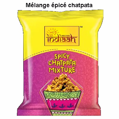 Snacks Salés Croquants Namkeen indien Saj Food Bisk Farm-9