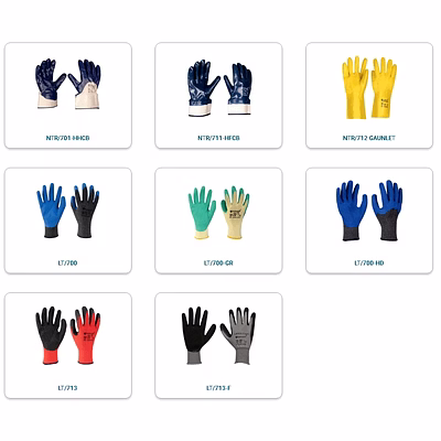 Gants Travail Protection Main Sécurité Professionnelle EPi conformité CE-7