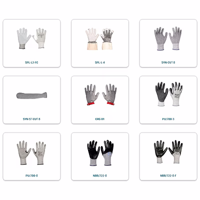 Gants Travail Protection Main Sécurité Professionnelle EPi conformité CE-10