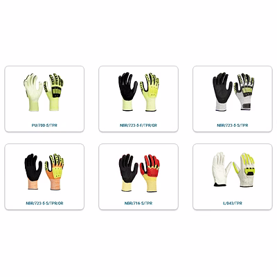 Gants Travail Protection Main Sécurité Professionnelle EPi conformité CE-12