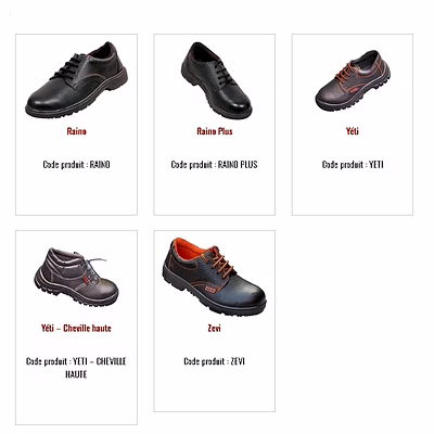 Chaussures Travail Sécurité Professionnelle Protection Pieds certificat CE EPi-4