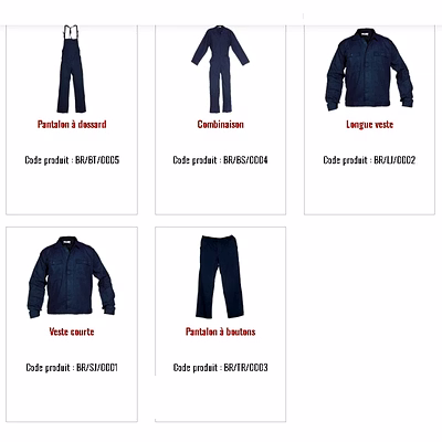 Vêtements Travail Sécurité Professionnelle Protection Corporelle normes CE EPi-3