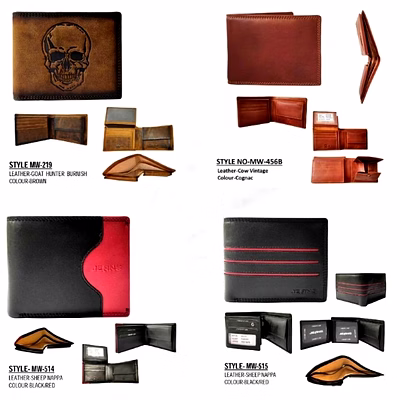 Portefeuille Cuir Leather Wallet LGMC-19