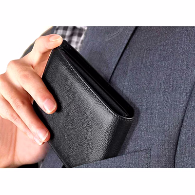 Portefeuille Cuir Leather Wallet LGMC-8