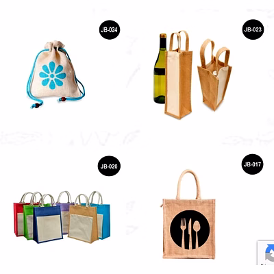 Sac Jute et Coton Cotton LGMC-3