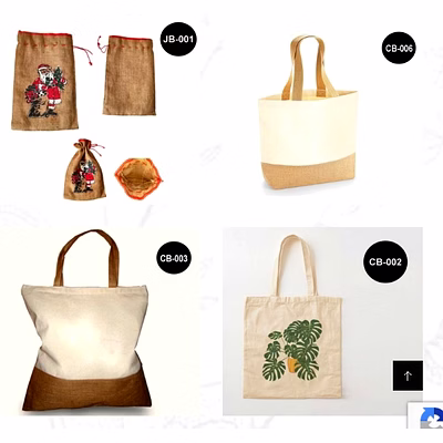 Sac Jute et Coton Cotton LGMC-6