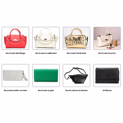 Sac à Main Femme Cuir Purse LGMC-9