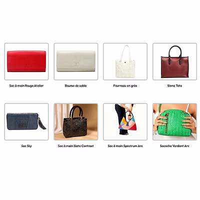 Sac à Main Femme Cuir Purse LGMC-12