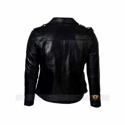Veste Motard Homme Femme Biker Jacket Cuir Leather LGMC-1