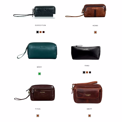 Sac Voyage Roulettes Trolley Cuir LGMC-10