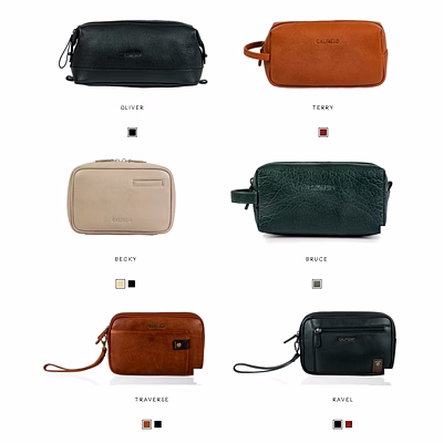 Sac Voyage Roulettes Trolley Cuir LGMC-12