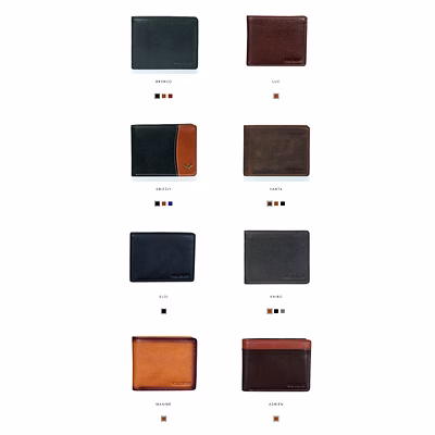 Portefeuille Cuir Leather Wallet LGMC-1