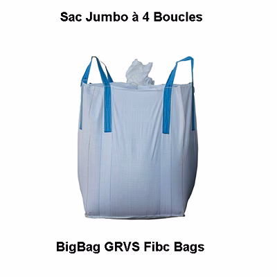 Sac BigBag Grands Récipients pour Vrac Souples FiBC Bag Royal Touch Fablon-12869871