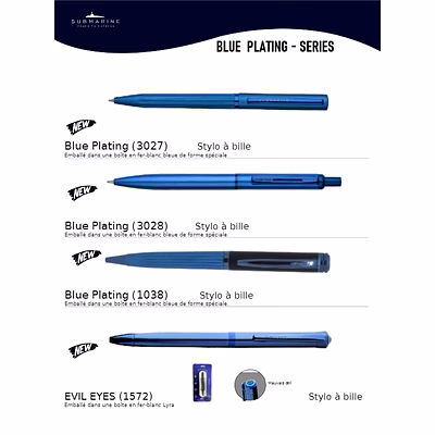 Stylo Métal Plastique Promotionnel Metal Plastic Promotional Pens Submarine-3
