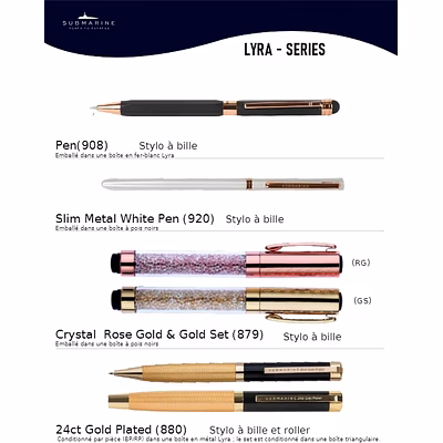 Stylo Métal Plastique Promotionnel Metal Plastic Promotional Pens Submarine-15