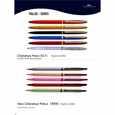 Stylo Métal Plastique Promotionnel Metal Plastic Promotional Pens Submarine-21