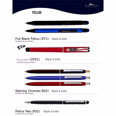 Stylo Métal Plastique Promotionnel Metal Plastic Promotional Pens Submarine-25