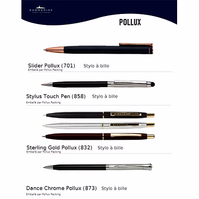 Stylo Métal Plastique Promotionnel Metal Plastic Promotional Pens Submarine-27