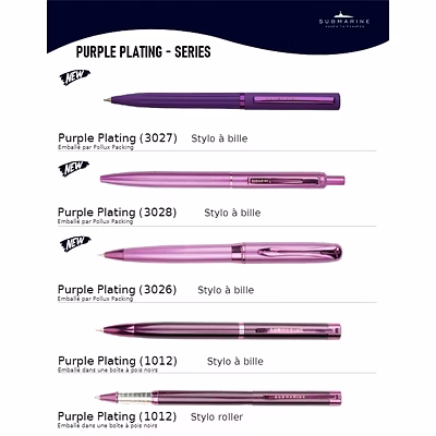 Stylo Métal Plastique Promotionnel Metal Plastic Promotional Pens Submarine-29