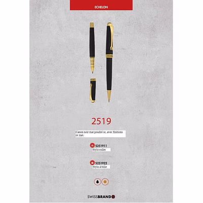 Stylo Plume à Bille Roller Premium Coffret Pen Gifting Set SWiSSBRAND-3