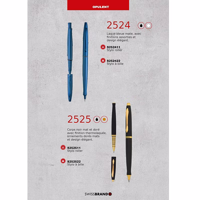 Stylo Plume à Bille Roller Premium Coffret Pen Gifting Set SWiSSBRAND-22